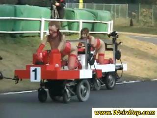 Entertaining question dildo cart race The question dildo cart race
